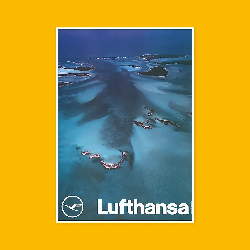 Lufthansa Poster - Bahamas