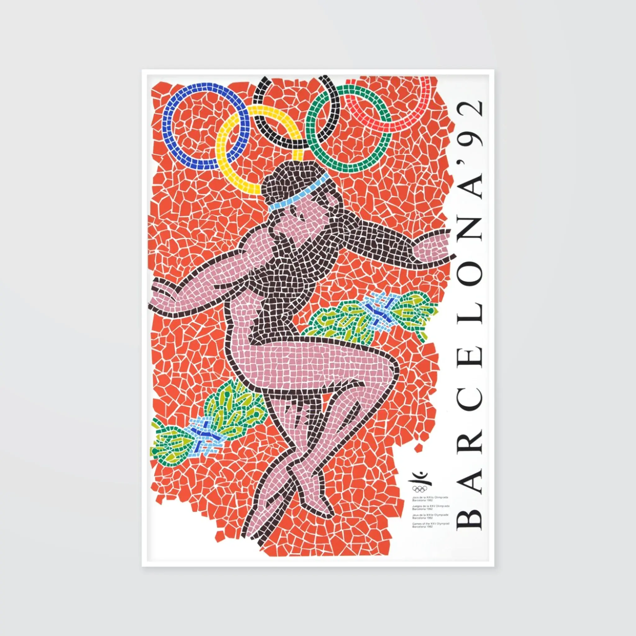 Barcelona 1992 Poster - Carlos Rolando