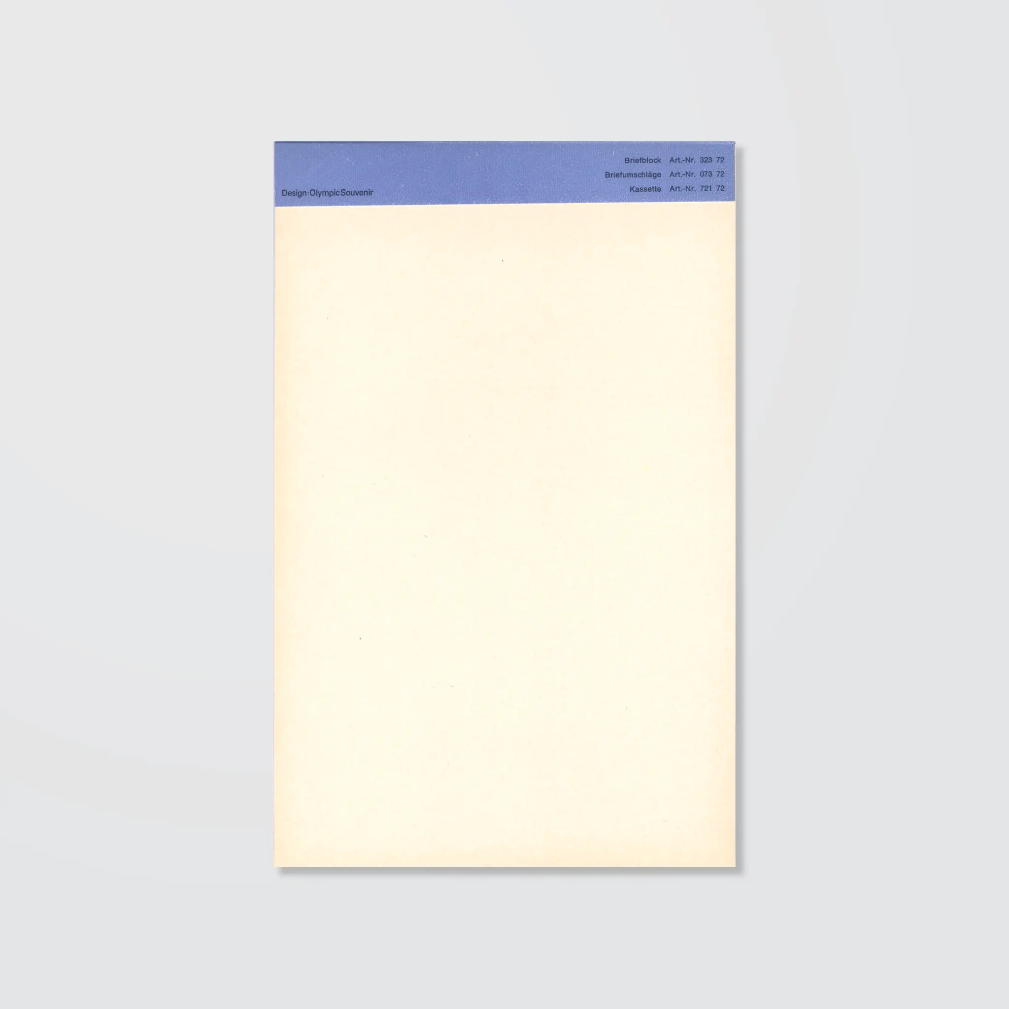 Thumbnail: Letter pad - Blue-Violet