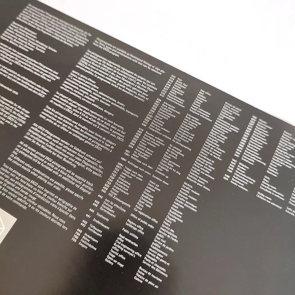 Thumbnail: Black and white text document with organised lists and categories. Some headings include numbers. Text is dense and detailed