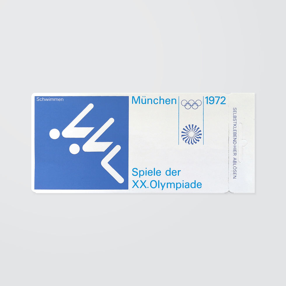 Thumbnail: Pictogram Sticker - Swimming