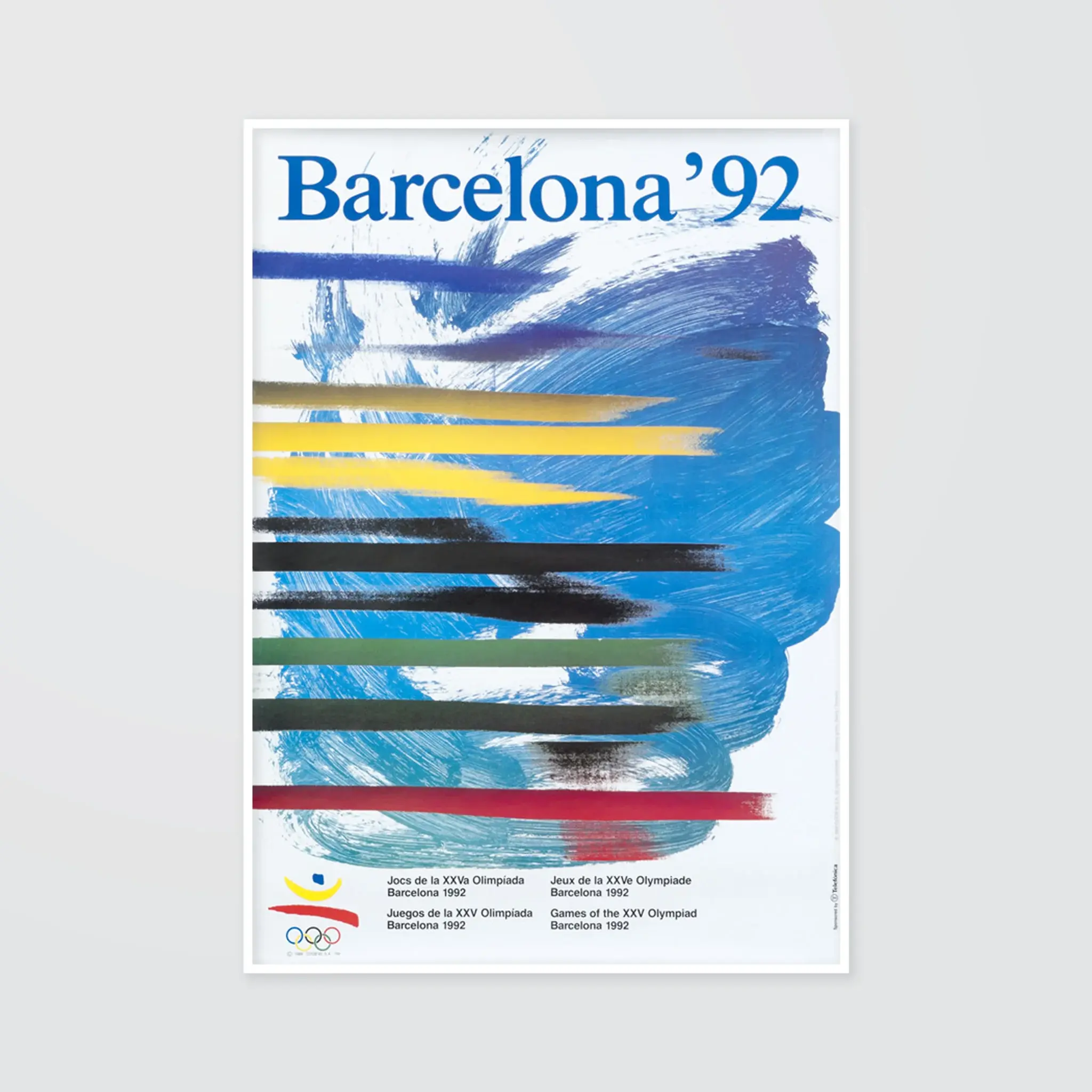 Barcelona 1992 Poster - Saura / Torrente
