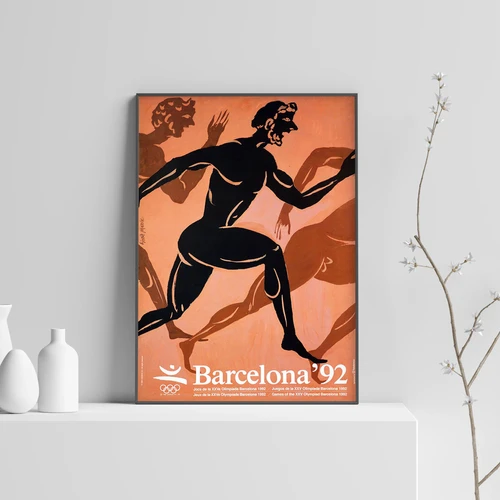 ジャクソンマティスのアートポスター　ロンハーマン Barcelona 1992 Poster - Giralt Miracle | Munich 72 Collected