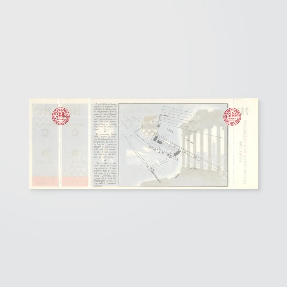 Thumbnail: Rome 1960 Canoeing Ticket(s)