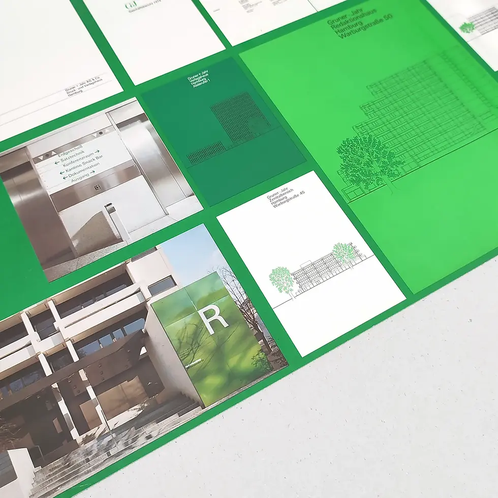 Thumbnail: Gruner + Jahr Visual Identity Poster