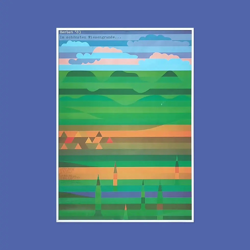 Im schönsten Wiesengrunde Poster