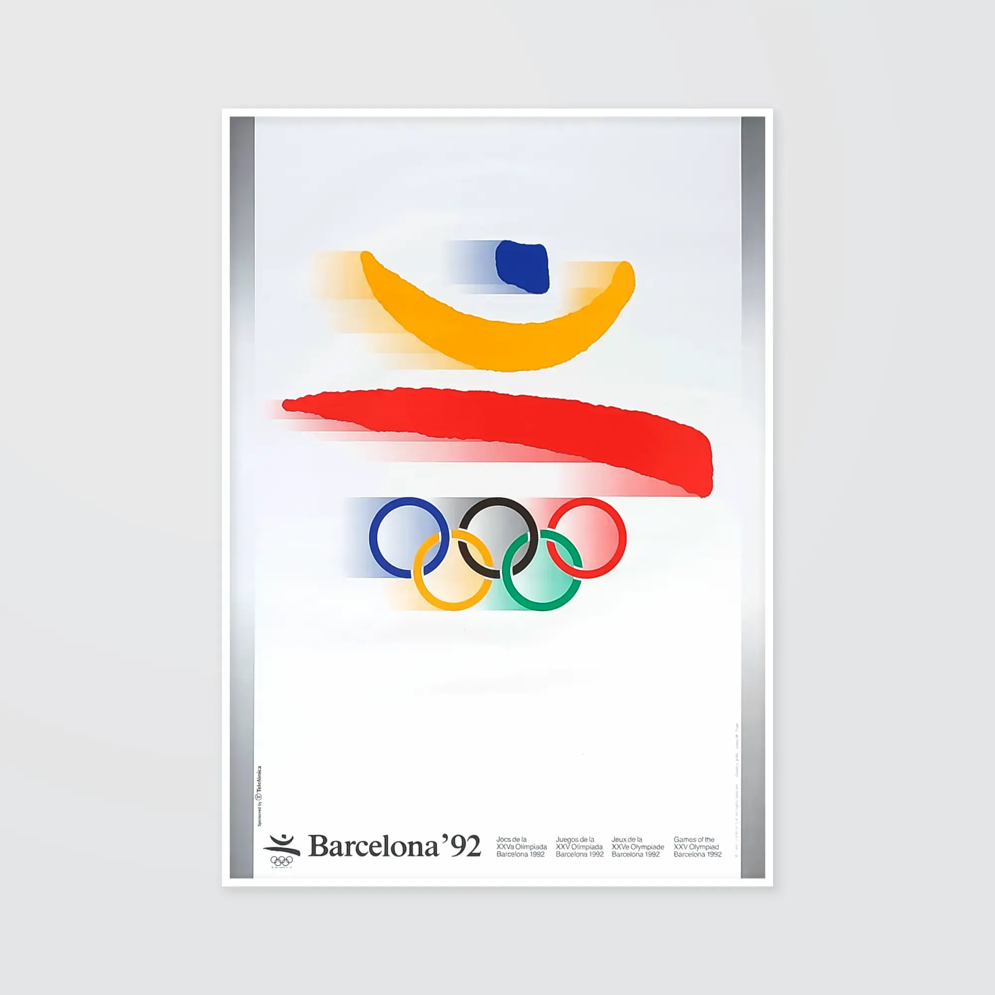 Barcelona 1992 Poster - M. Trias