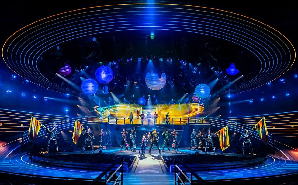 Starlight Express at Wembley Park Theatre. Credit: Pamela Raith Photography