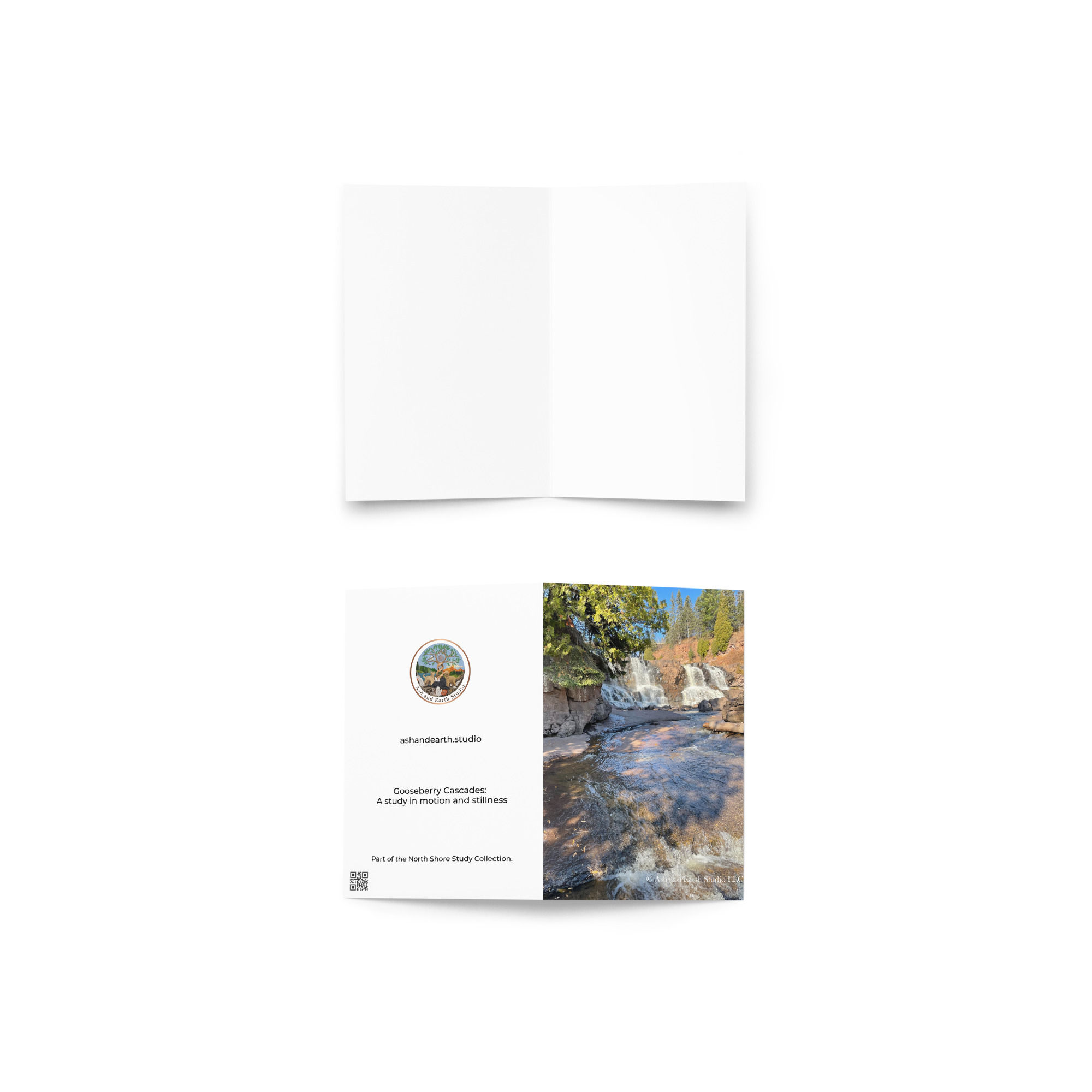Gooseberry Cascades: North Shore Study - Card