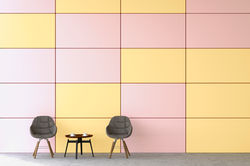 Mur de couleur