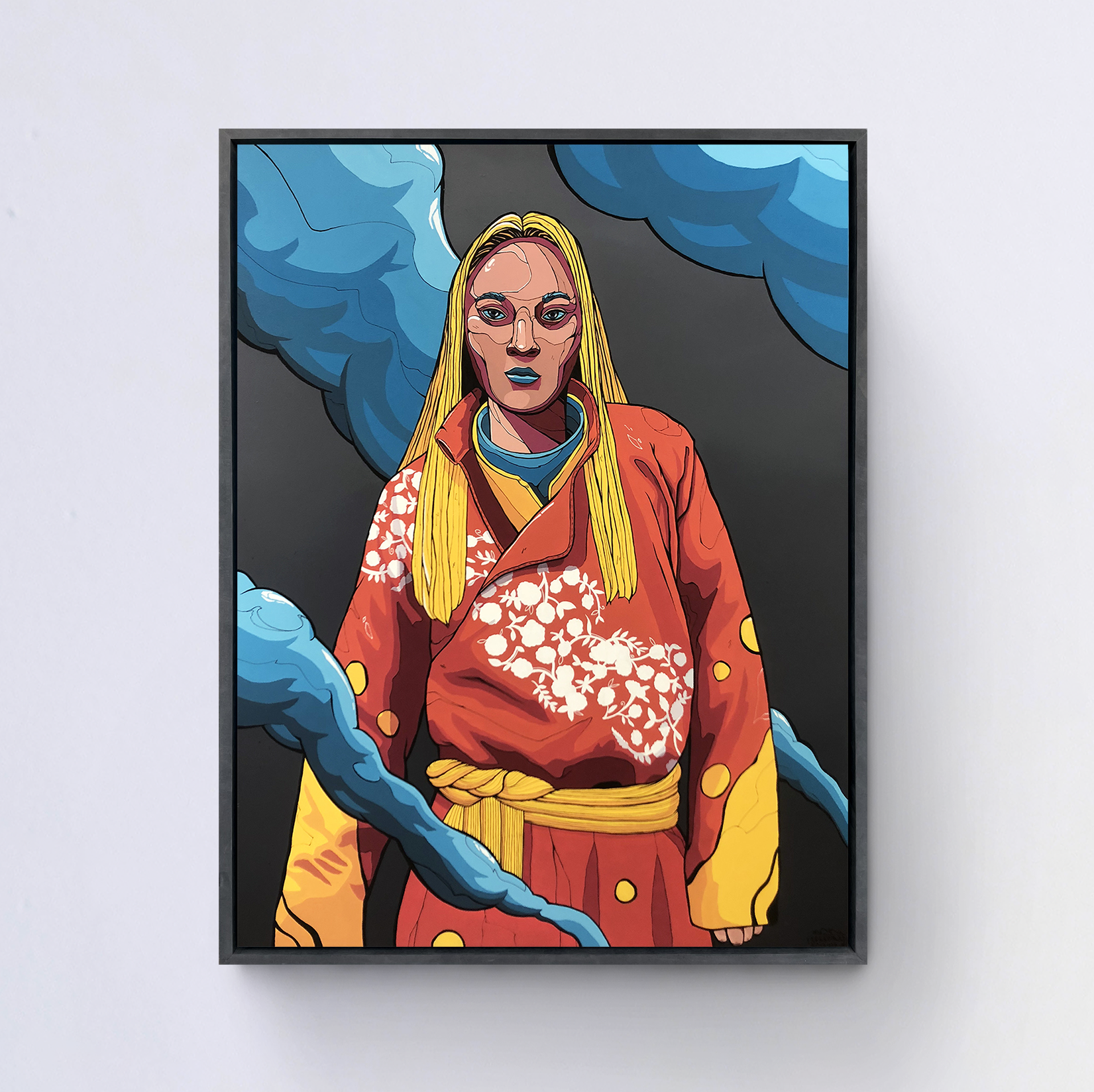 peinture réalisé à l'acryilique sur toile en conton, encadrement caisse américaine, artiste, peinture en atelier, atelier portes ouvertes, exposition en galerie, art3f, salon d'art, peinture originale, travaux originaux,  edouard blum, blum, edouard, edouardblum, mulhouse, strasbourg,