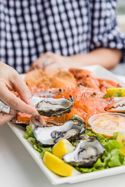 Seafood platters