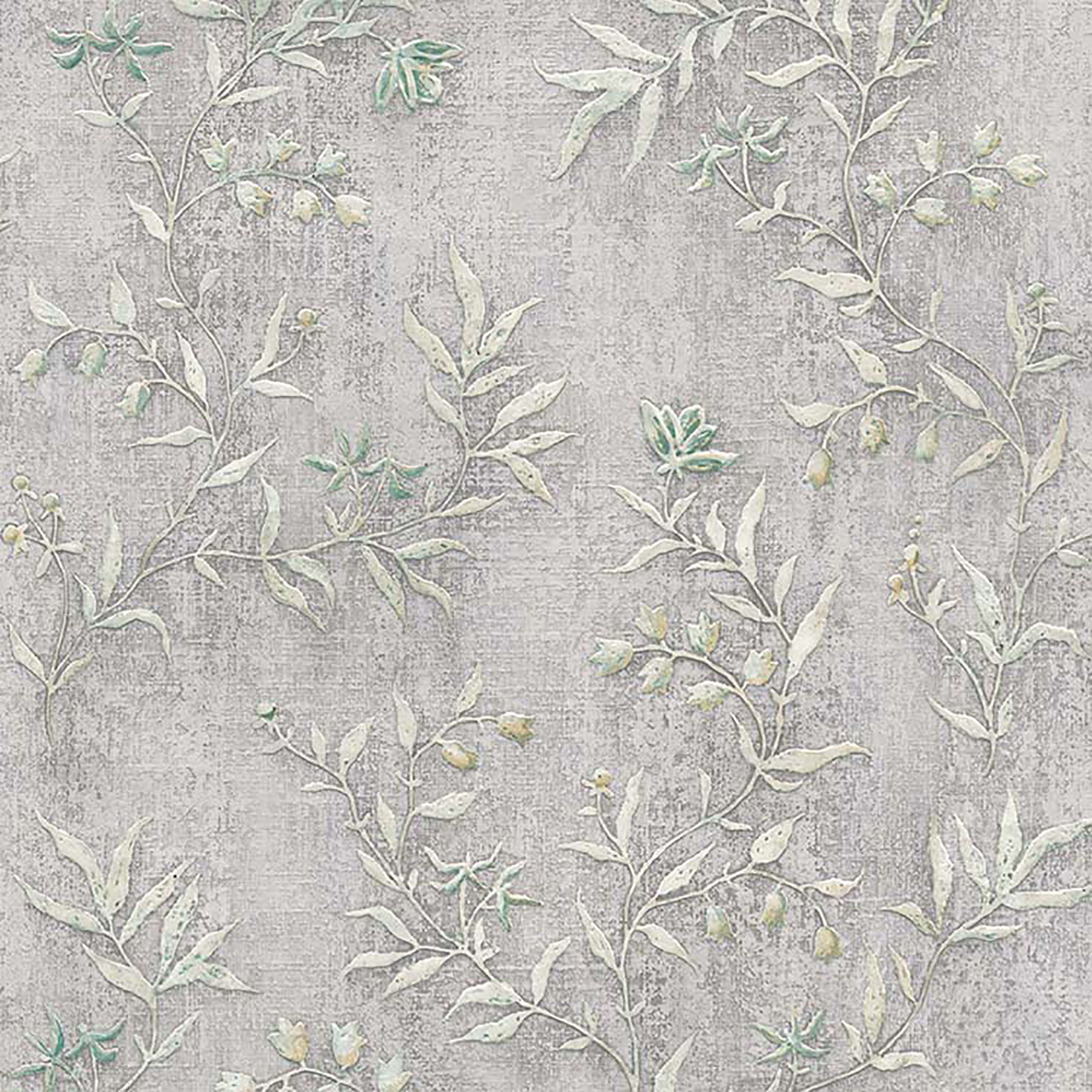 Nature by Advantage - Dahlia Taupe Trail Wallpaper