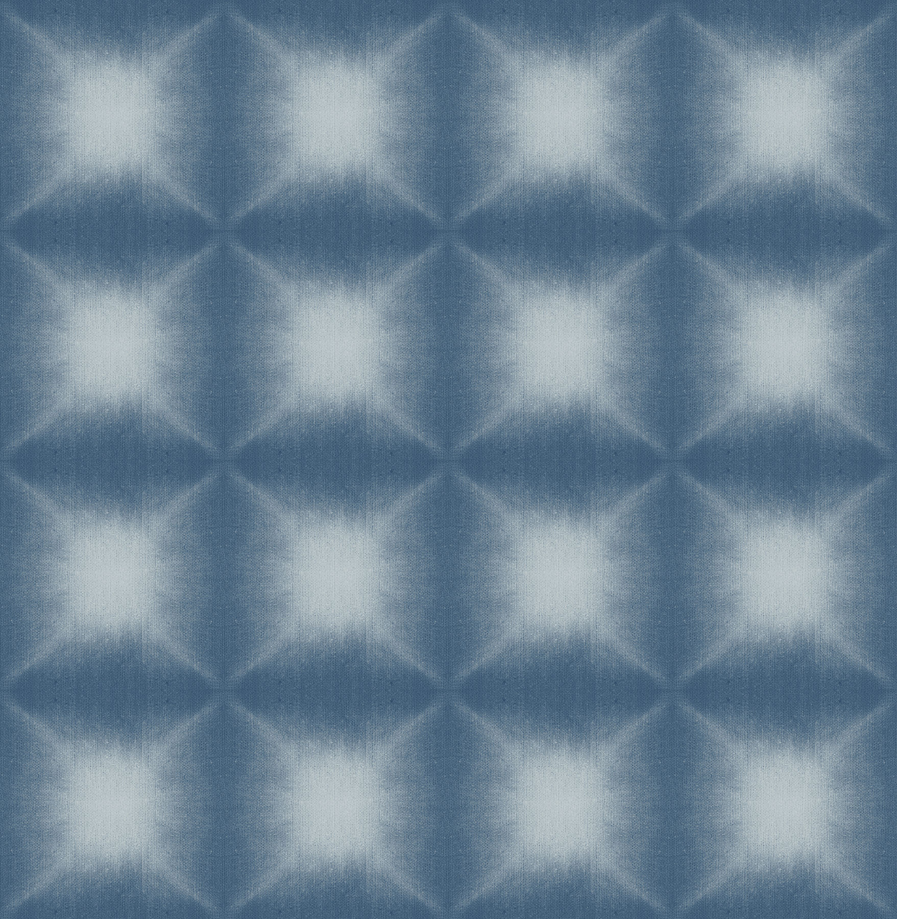 Azmaara - Echo Blue Geometric Wallpaper