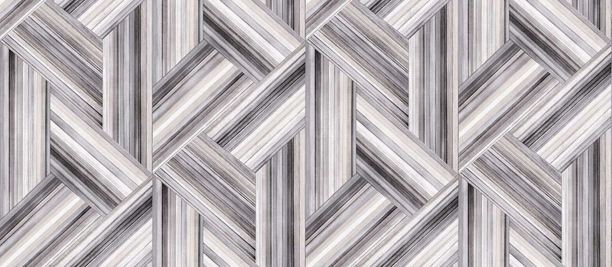 Living With Art - Geo Inlay Grays