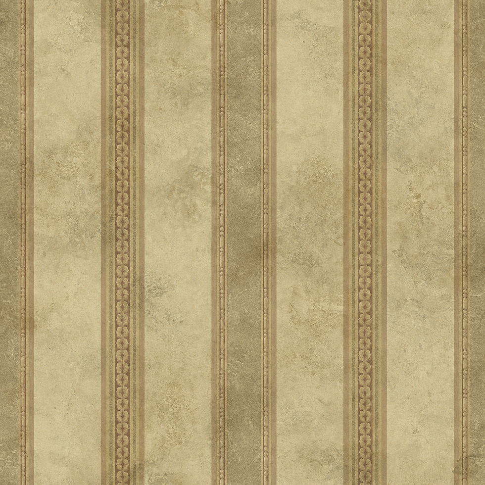 Arbor Rose - Tuscan Bronze Stripe Wallpaper