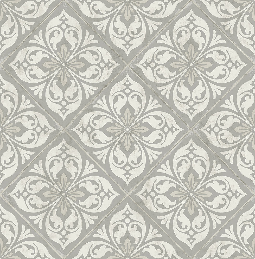 Lillian August - Plumosa Tile Grays