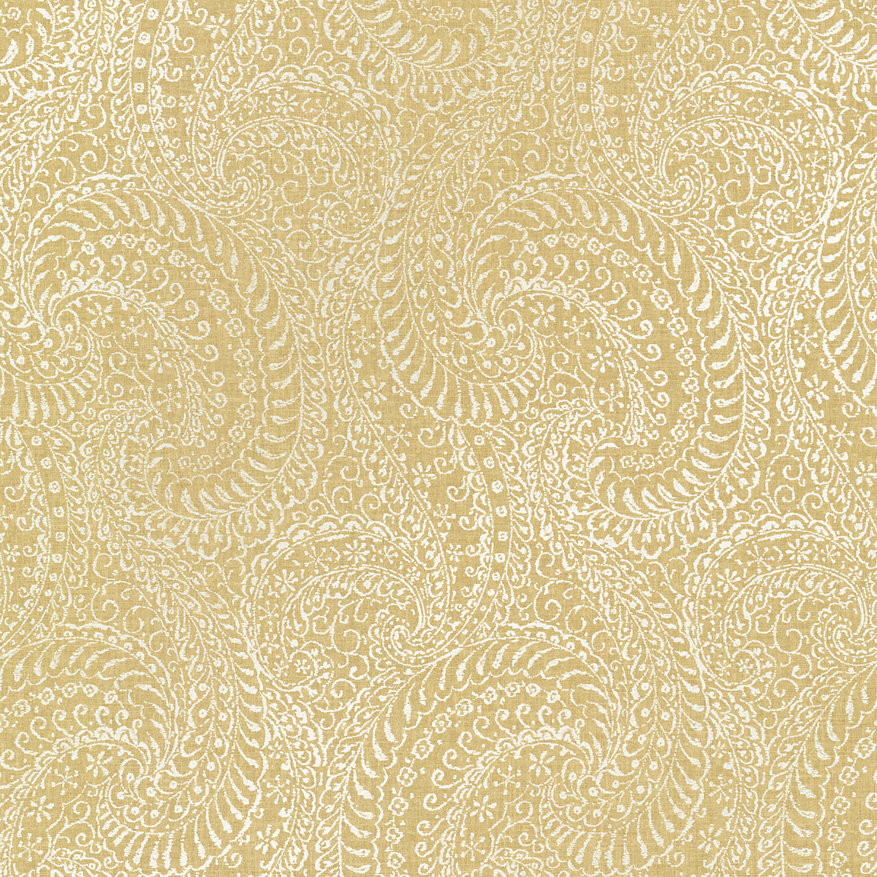 Alhambra - Daraxa Gold Paisley Wallpaper