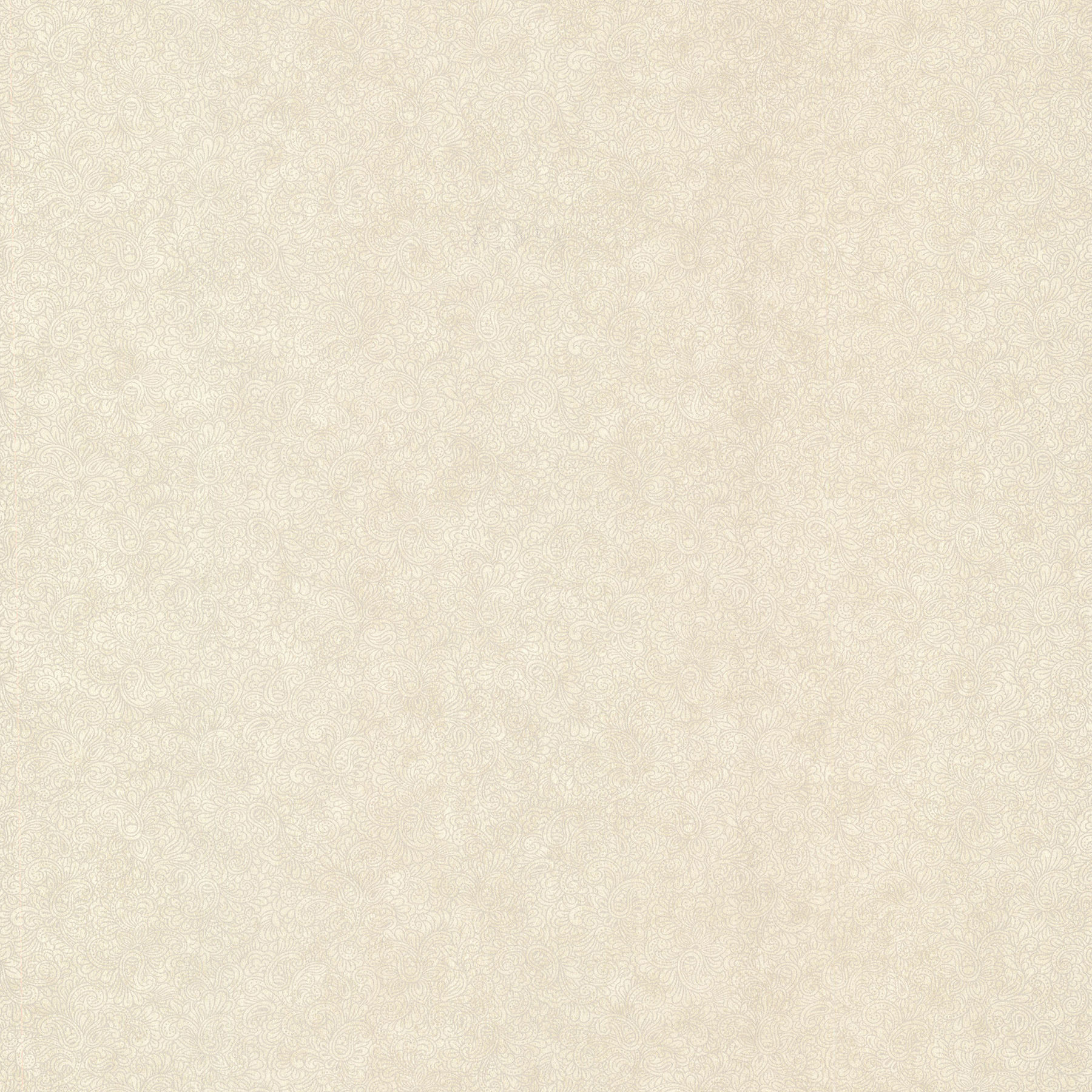 Avalon - Harris Flax Small Paisley Wallpaper