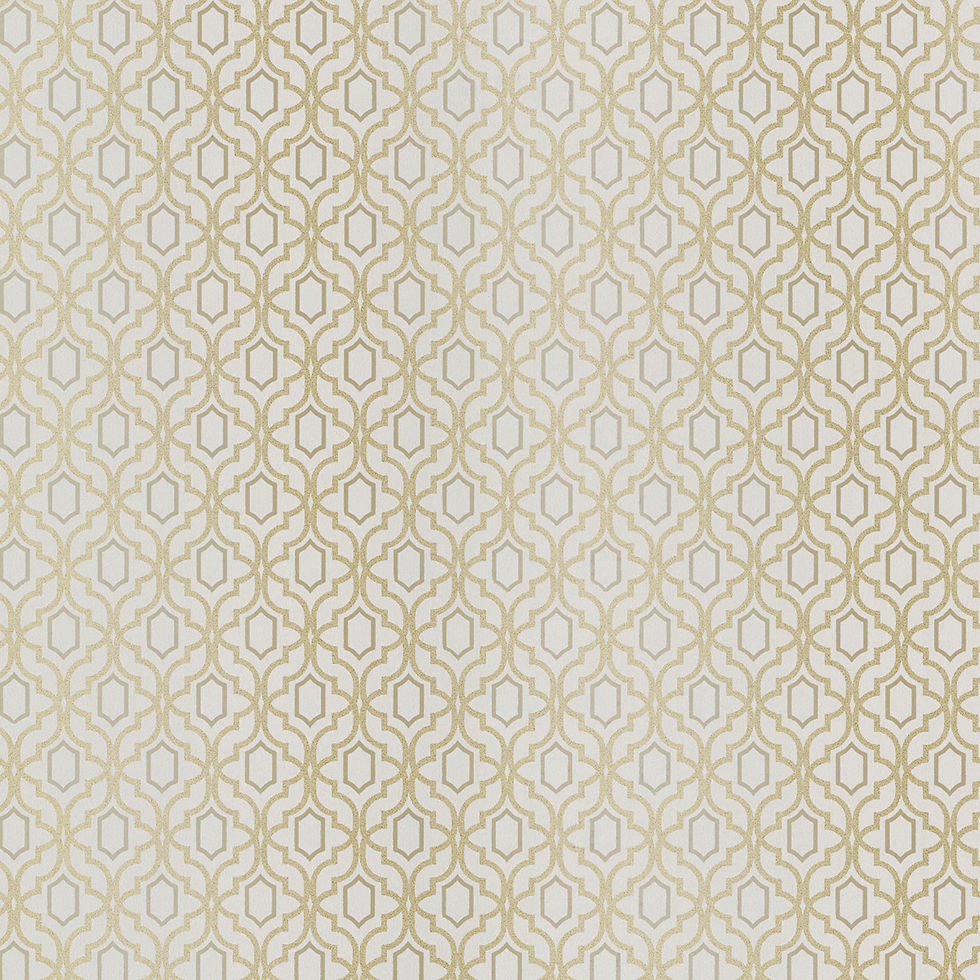 Alhambra - Alcazaba Taupe Trellis Wallpaper