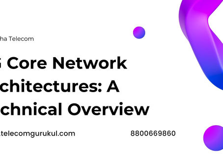 5G Core Network Architectures: A Technical Overview