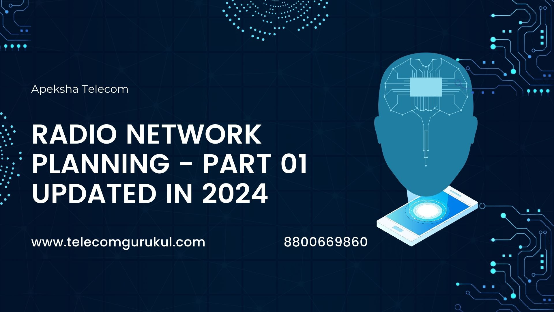 5G RADIO NETWORK PLANNING PART-1 UPDATED IN 2024