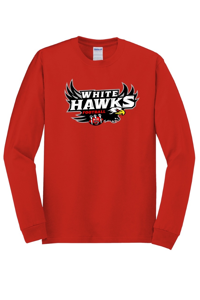 Thumbnail: White Hawks: Adult Long Sleeve TShirt