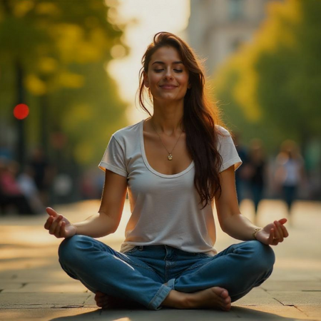 Peptides for stress relief, cortisol-lowering adaptogens, meditation for stress, Selank for anxiety, natural cortisol control