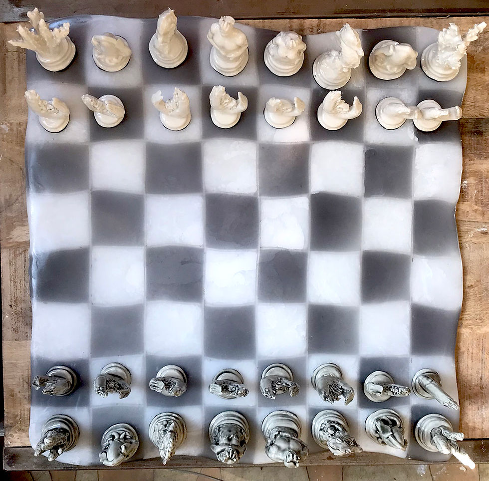 Thumbnail: Sea Collection Handcrafted Porcelain Chess Set