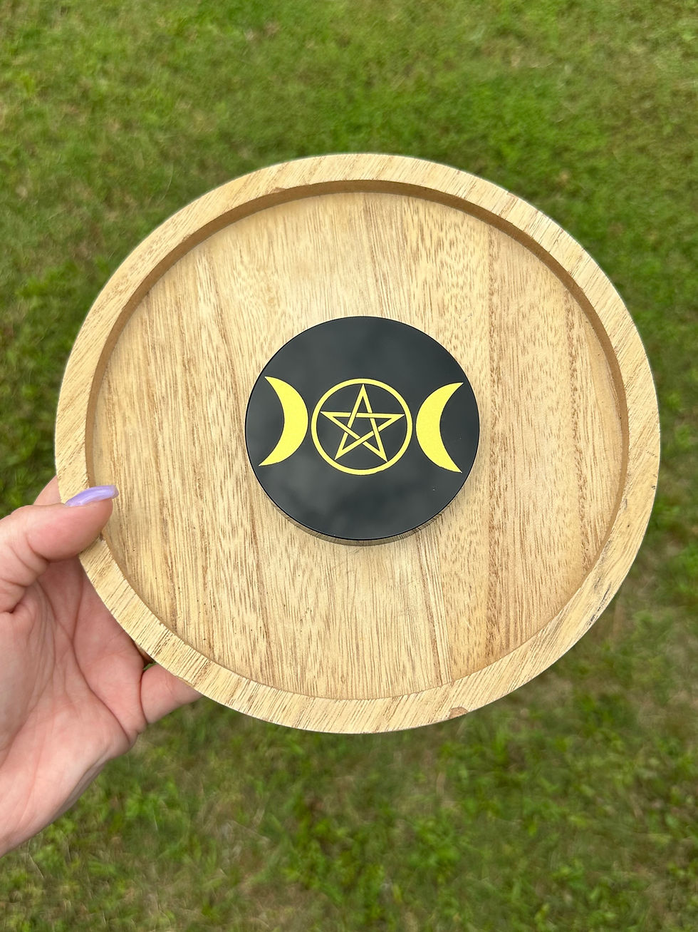 Thumbnail: Etched Obsidian Disk