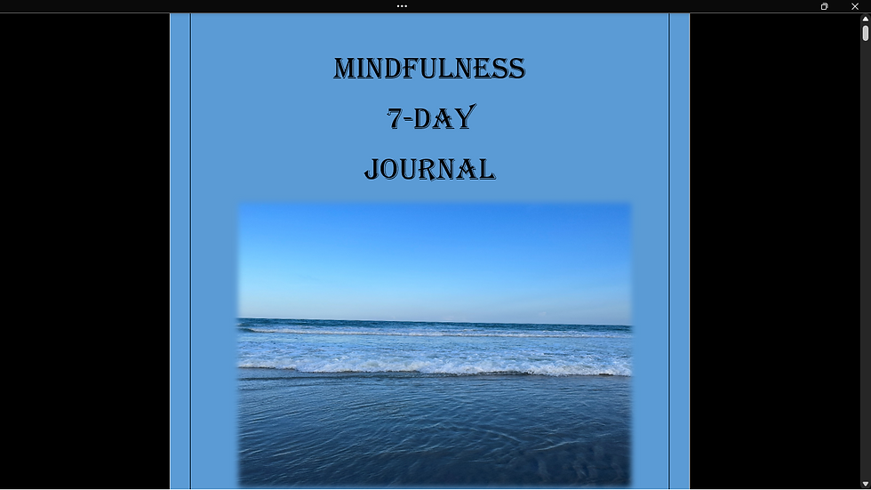 Thumbnail: Mindfulness 7-Day Journal