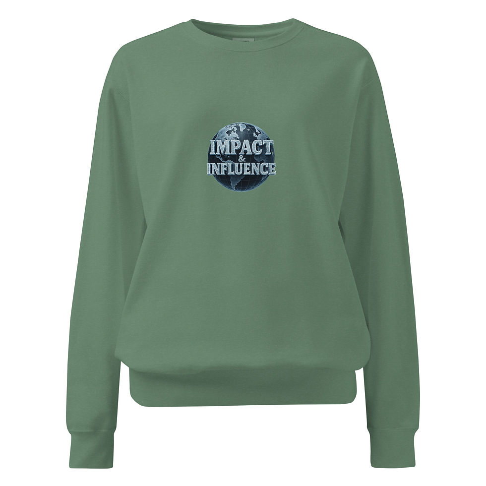 Thumbnail: Impact & Influence Unisex garment-dyed sweatshirt