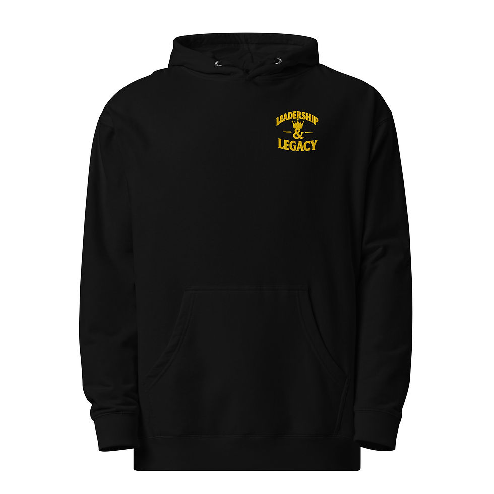Thumbnail: Leadership & Legacy Unisex Midweight Hoodie