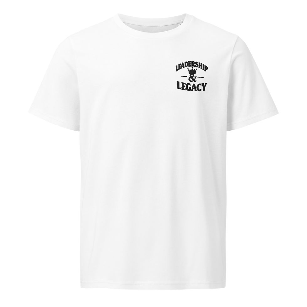 Thumbnail: Leadership & Legacy Unisex Organic Mid-Light T-shirt