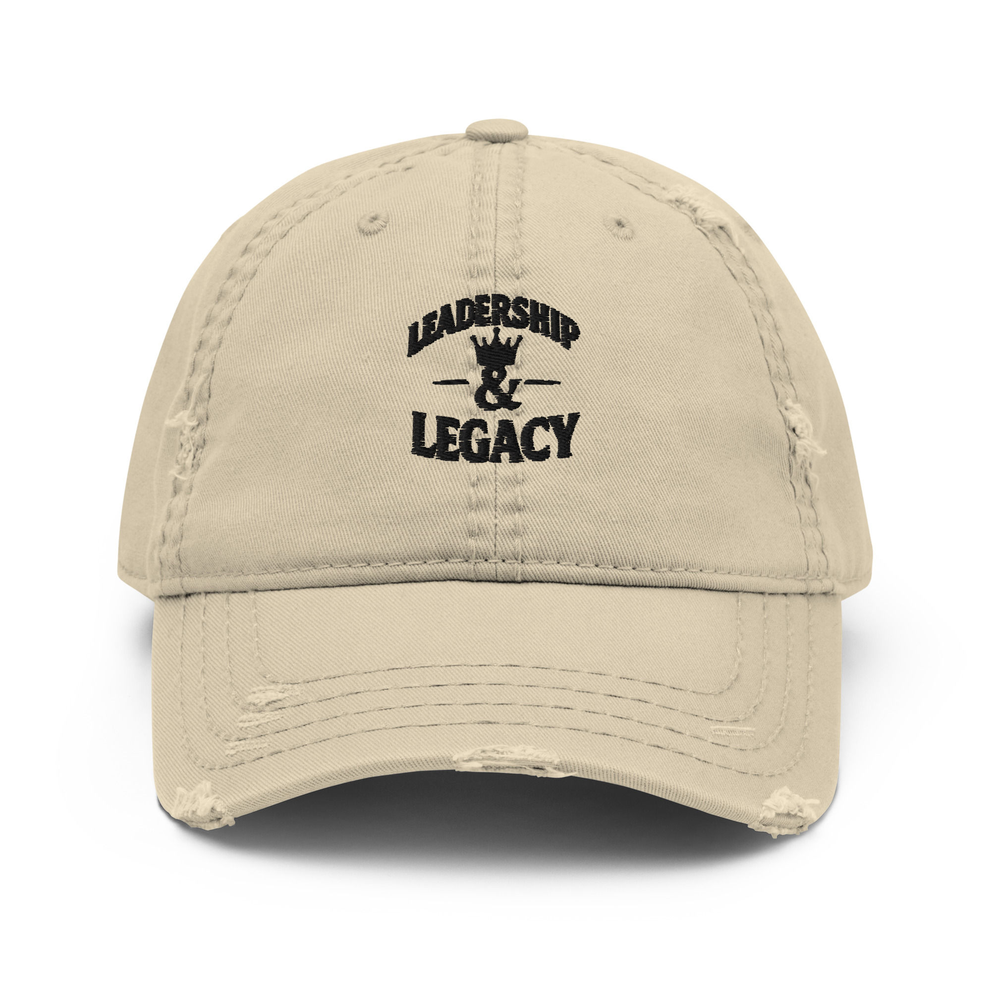 Leadership & Legacy Distressed Dad Hat