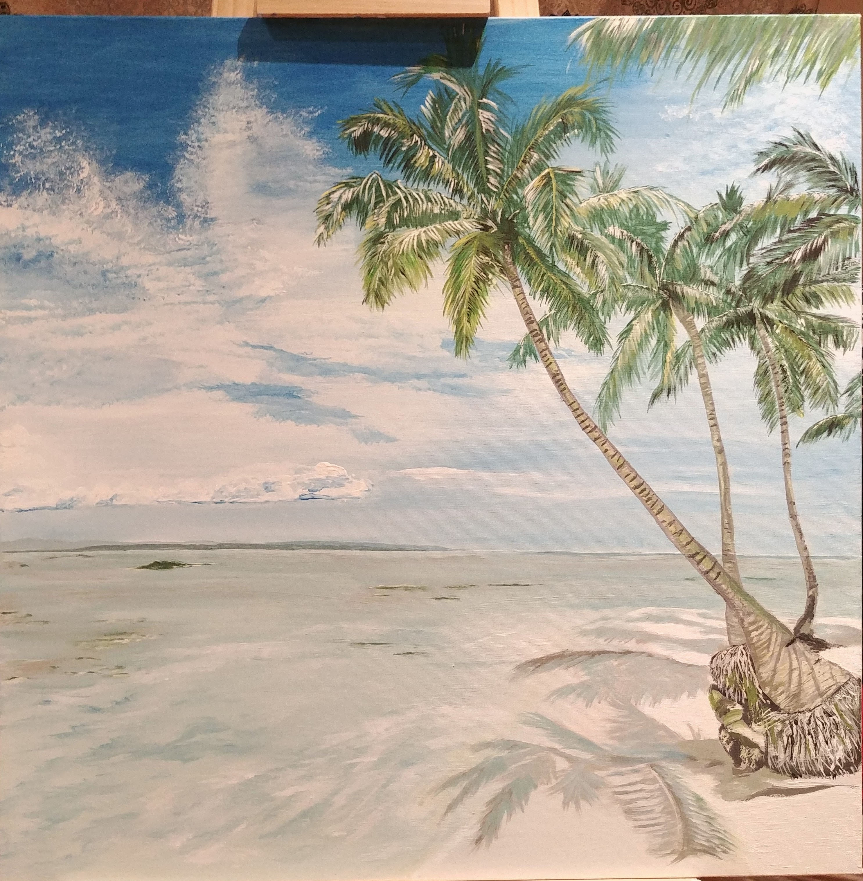 Palm Beach 30"x30"×1.5"
