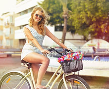 Cycling Girl