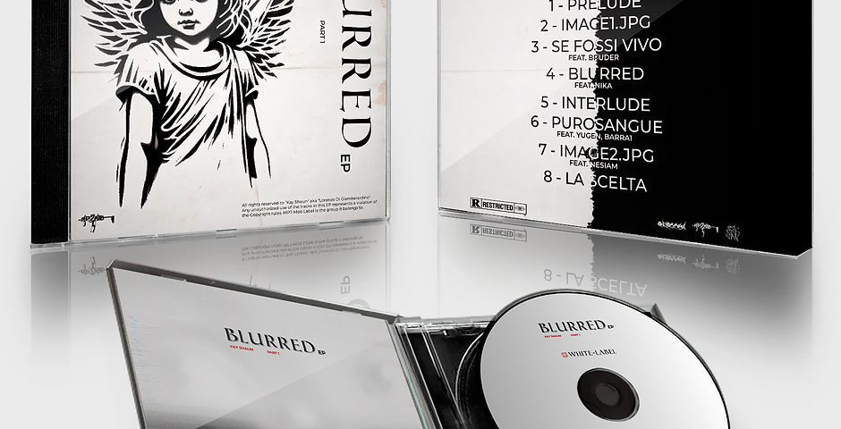Blurred (EP) - Kay Shaun - CD [White/Label]