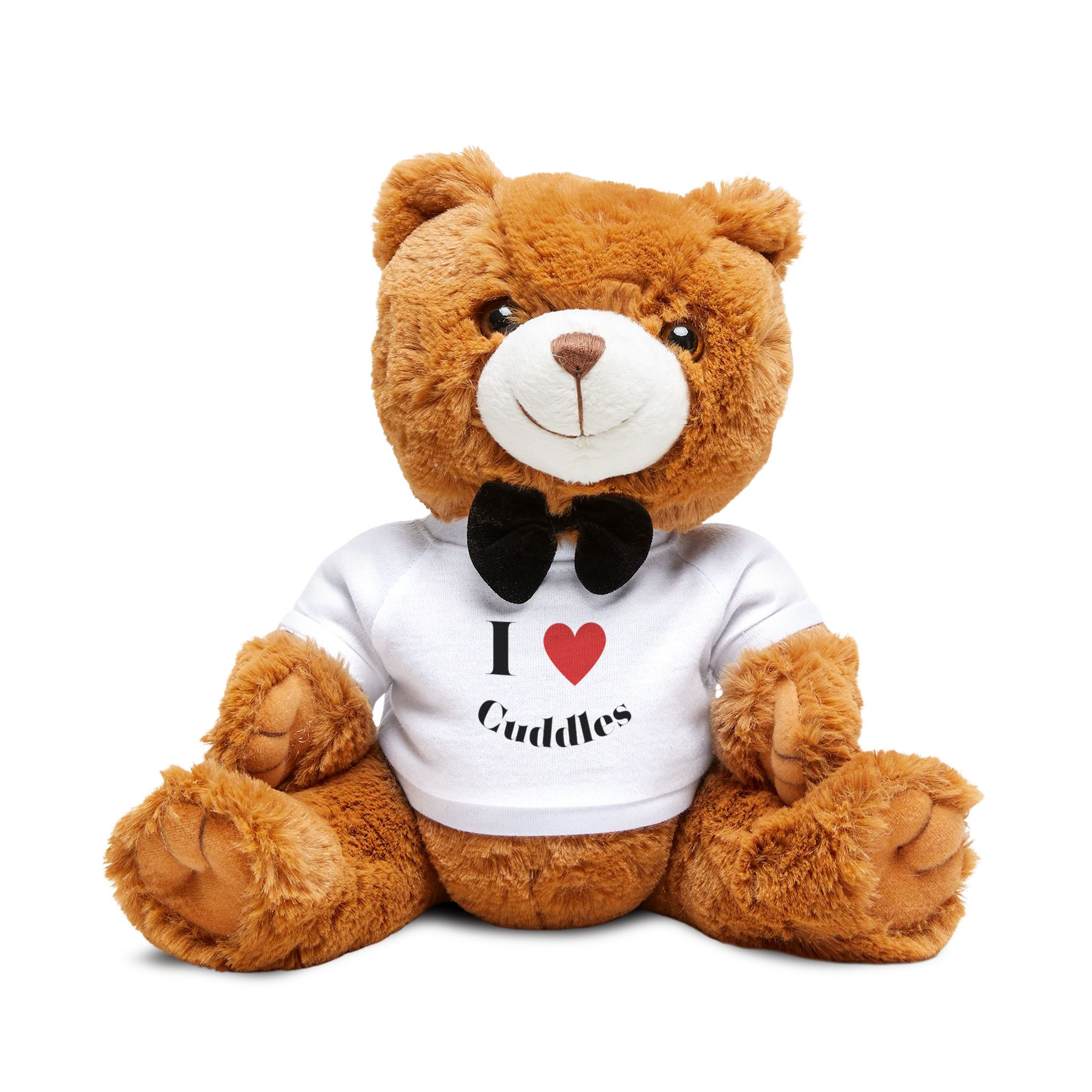 I love cuddles - Teddy Bear with T-Shirt