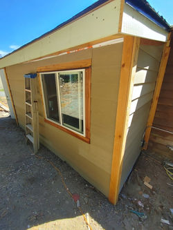 Hardie plank/Cedar trim
