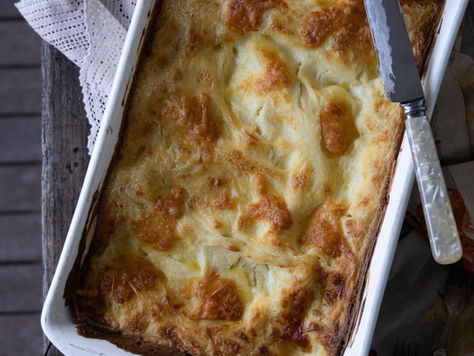 A Rather Good Lasagne, Crisp Green Salad & Tingly Lemon Gelato.
