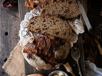 Spiced Fig & Walnut Bread