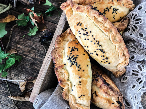 Roasted Vegetable & Gruyere Pasties