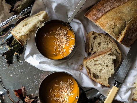 Lemongrass, Ginger & Pumpkin Soup