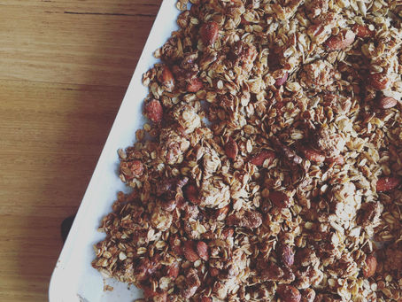Maple, Tahini & Almond granola