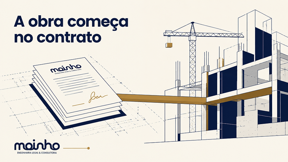 Análise de contrato de construção: o que avaliar antes de assinar para não assumir um passivo