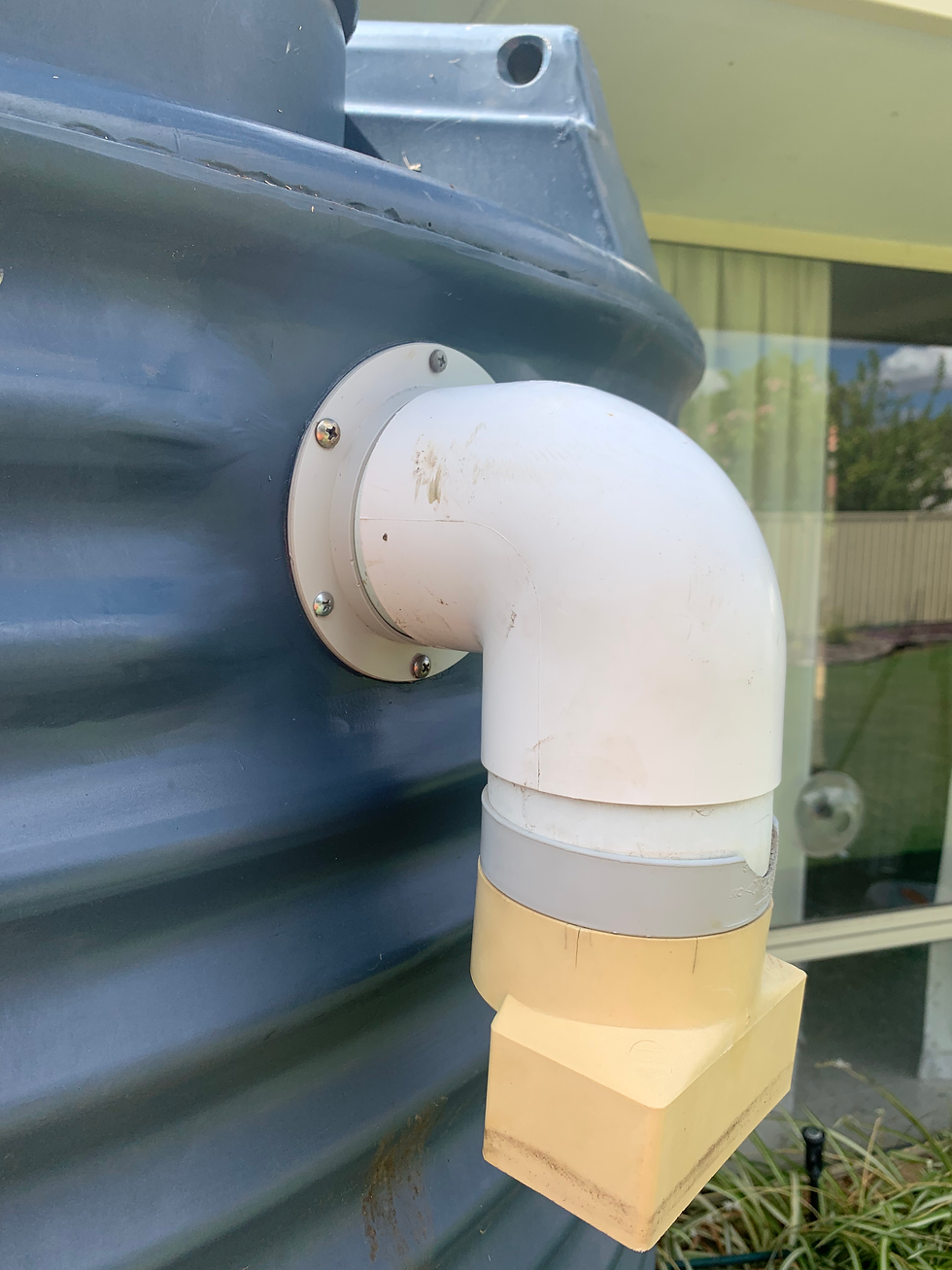 HDPE Rainwater Tank Overflow
