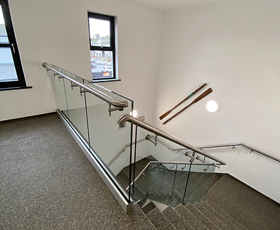 Glass Balustrade Landing