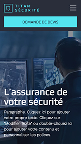 Trouvez votre modèle website templates – Sécurité