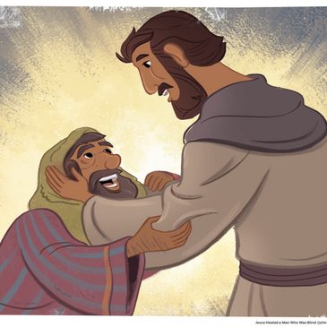 Nov 7- Jesus Healed a Blind Man